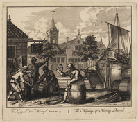 KG 08796
<br/>
t Kuypen der Haringh tonnen
<br/>
<em>Laan, Adolf van der</em>